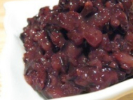 Recette risotto de riz noir à la sauce soja
