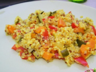 Recette quinoa gourmand facon risotto aux legumes et curry