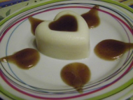 Recette panna cotta à la châtaigne et coulis de crème de marrons