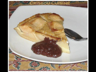Recette flamusse aux pommes