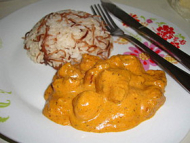 Recette poulet korma 