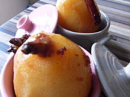 Recette poires rôties aux épices