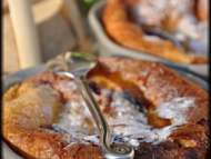 Recette far aux pommes et raisins bruns sultanine