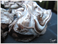 Recette meringues nuages chocolat