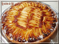Recette tarte aux pommes caramel