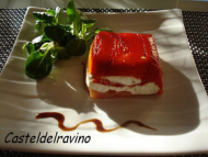 Recette terrine de saumon fumé, chèvre et poivrons 