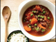 Recette ragoût de petits pois et carottes (bazella wou riz)