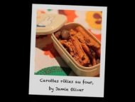 Recette carottes rôties au four