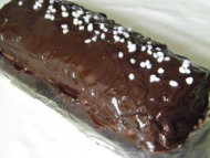 Recette bûche chocolat marrons glacés
