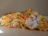 Recette gâteau de légumes au poisson
