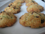 Recette cookies apéro parmesan tomates séchées