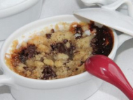 Recette crumble poires en mini-cocottes
