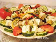 Recette salade de poulet et de fromage