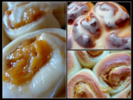 Recette cinnamon roll, cassonade et pâte d’abricots