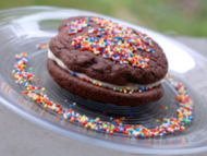 Recette whoopie pie chocolat noisette vanille