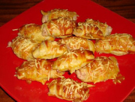 Recette mini croissants feuilletés jambon/fromage