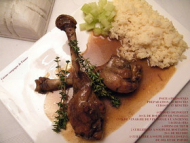 Recette poulet au vinaigre