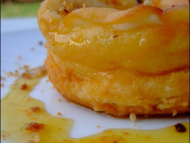 Recette ricottelles au citron, coulis d’orange et pralin