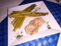 asperges vertes au parmesan