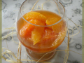 nage d’oranges sanguines et sirop de fleur d’oranger