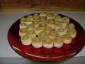 mini vol-au-vent avocat et thon