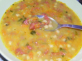 soupe de pois chiches au chorizo