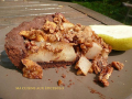 tarte au chocolat croustillante aux poires noix de pécan