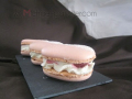 macarons à la vanille et aux bigarreaux