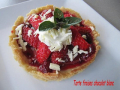 tartelette fraise chocolat blanc