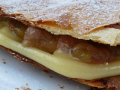 millefeuille à la rhubarbe
