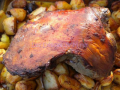 gigot d’agneau aux pommes de terre