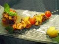 brochettes de poulet au citron