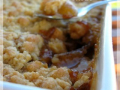 crumble aux deux prunes