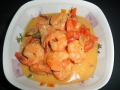 crevettes à la moutarde de dijon