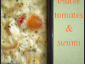 crème brûlée tomates et surimi