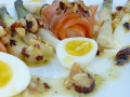 salade d’asperges au saumon fumé