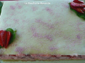 gâteau : fraisier très girly 