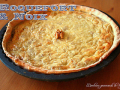 tarte au roquefort papillon et aux noix