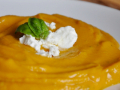 purée de carottes au basilic