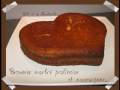 gâteau : brownies marbré à la pralinoise et mascarpone