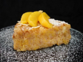 gâteau amaretti aux pêches