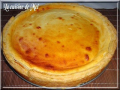 dessert : tarte au fromage blanc alsacienne