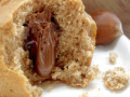petits moelleux farine de châtaigne, miel & coeur chocolat au lait