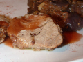 viande : roti de veau aux figues