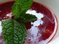 confiture fraise-menthe