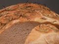 focaccia au romarin