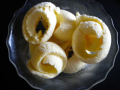 crème glacée à la vanille et au caramel beurre salé
