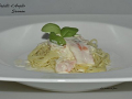 capelli d’angélo au saumon fumé
