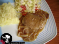paupiettes de boeuf sauce échalotes-spéculoos
