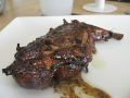 lapin mariné au vinaigre balsamique